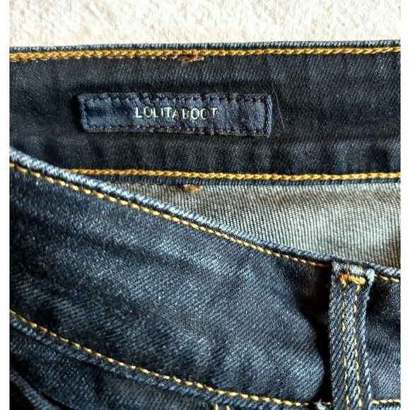 Lucky Brand Lolita Boot Cut Jean Dark Wash Woman Size 10 - Picture 9 of 12